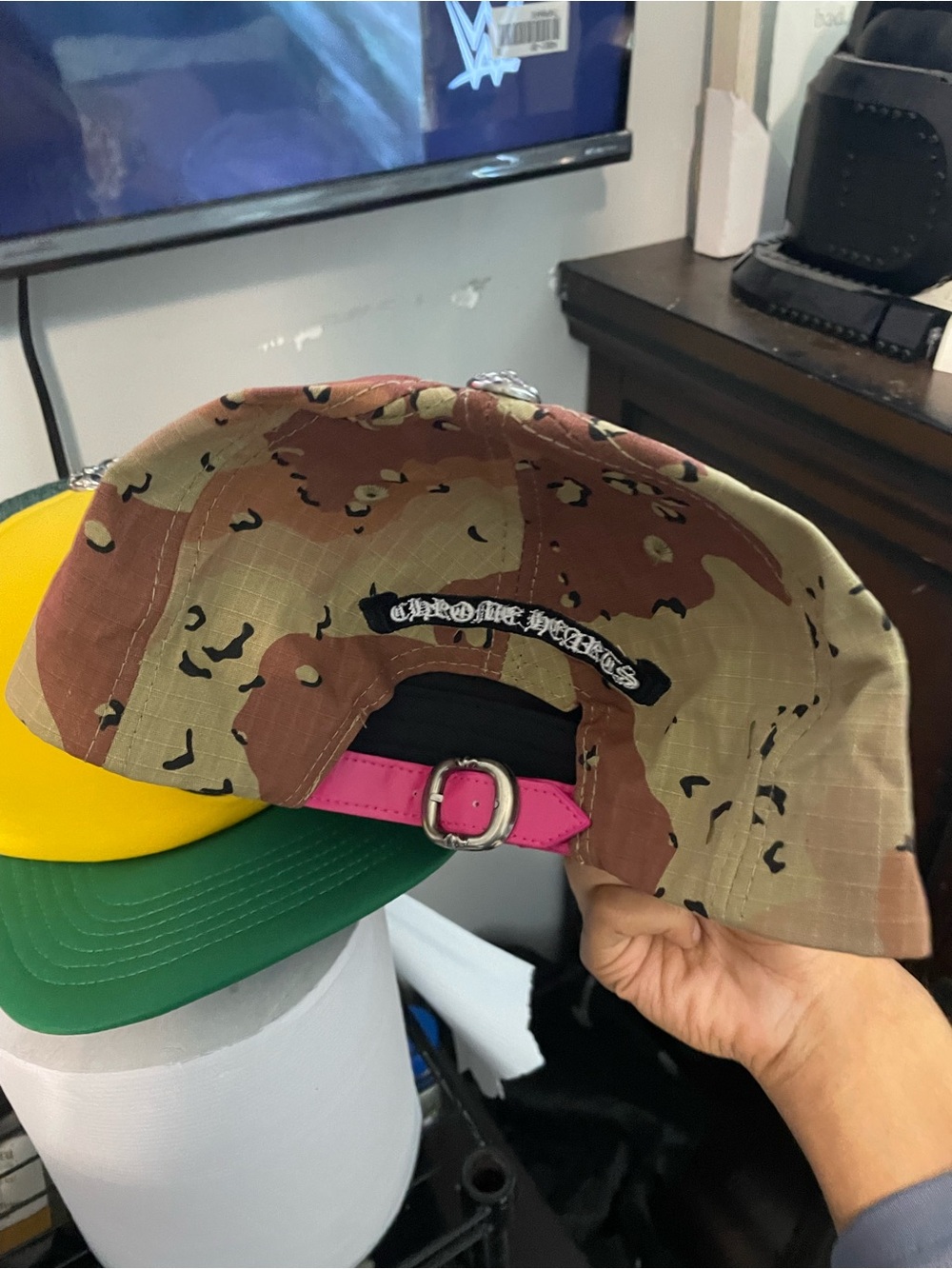 Chrome hearts 'Sex Records' Rope-Front Trucker Hat - Picture 3 of 5